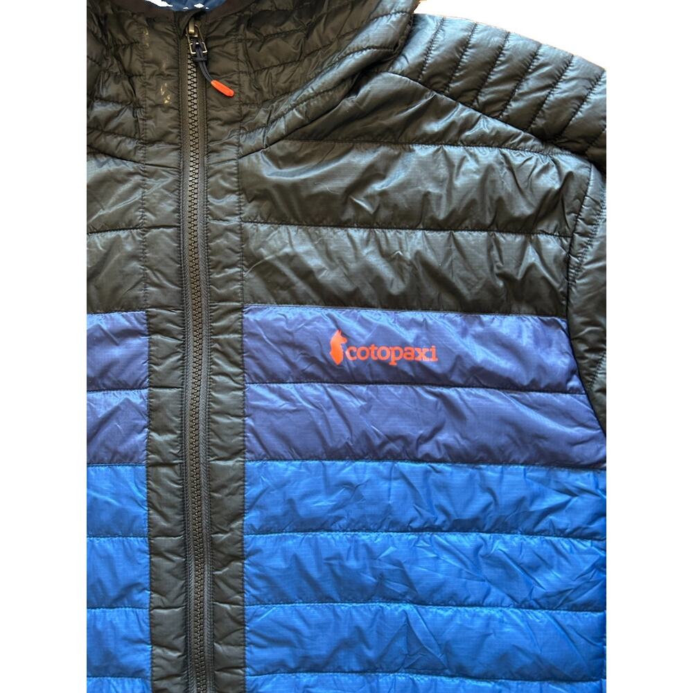 Cotopaxi Capa Insulated Hooded Jacket Men’s XXL Pacific Blue Water Repellent - Picture 3 of 11
